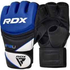 RDX SPORTS RDX F12 MMA Grappling Training Gloves Open Palm 12 RDX SPORTS RDX F12 MMA Grappling Training Gloves Open Palm -Rdxsports Shop f12 mma grappling gloves blue 1
