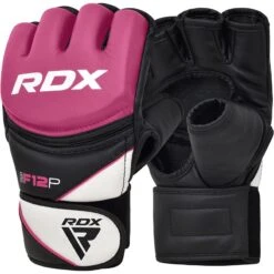 RDX SPORTS RDX F12 Women MMA Grappling Training Gloves Pink