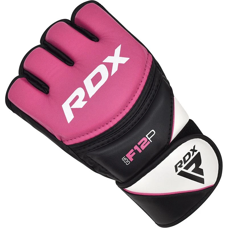 RDX SPORTS RDX F12 Women MMA Grappling Training Gloves Pink 6 RDX SPORTS RDX F12 Women MMA Grappling Training Gloves Pink - Image 6