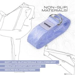 RDX SPORTS RDX F17 D-Ring Steel Buckle Cotton Yoga Strap 11 RDX SPORTS RDX F17 D-Ring Steel Buckle Cotton Yoga Strap -Rdxsports Shop f17 yoga strap pattern 5