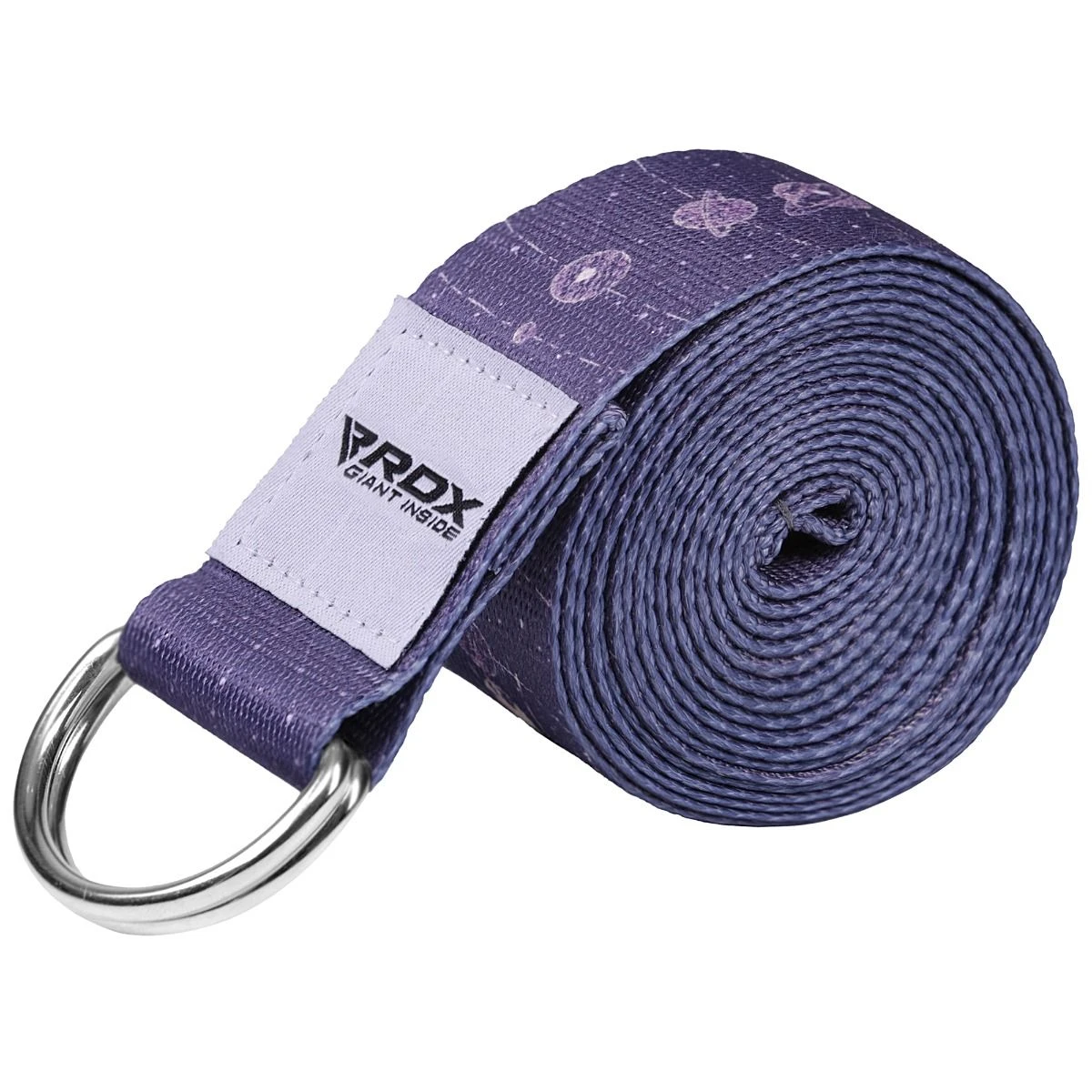 RDX SPORTS RDX F19 D-Ring Steel Buckle Cotton Yoga Strap 1 RDX SPORTS RDX F19 D-Ring Steel Buckle Cotton Yoga Strap