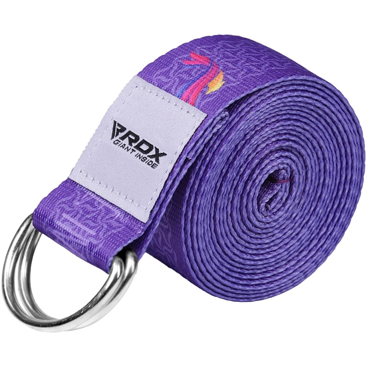RDX SPORTS RDX F2 D-Ring Steel Buckle Cotton Yoga Strap 1 RDX SPORTS RDX F2 D-Ring Steel Buckle Cotton Yoga Strap