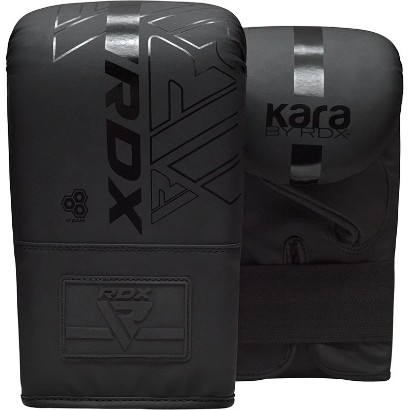RDX SPORTS RDX F6 KARA Bag Gloves 4oz Black 1 RDX SPORTS RDX F6 KARA Bag Gloves 4oz Black