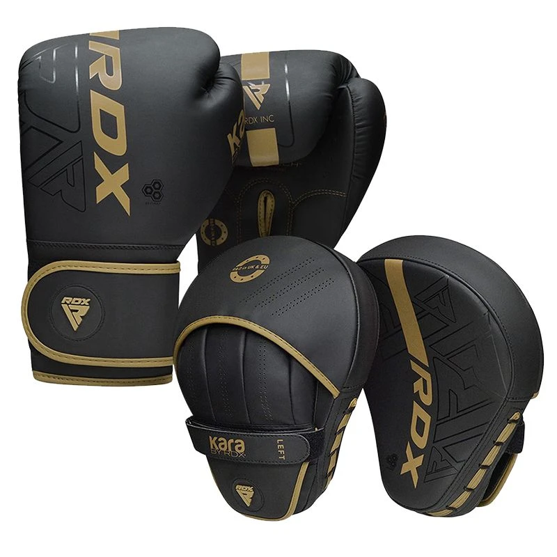 RDX SPORTS RDX F6 KARA Boxing Gloves & Focus Pads 3 RDX SPORTS RDX F6 KARA Boxing Gloves & Focus Pads - Image 3