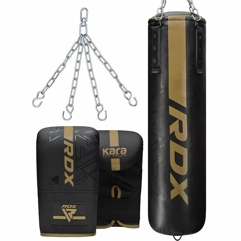 RDX SPORTS RDX F6 KARA 4ft / 5ft 3-in-1 Punch Bag & Bag Gloves Set - Image 3