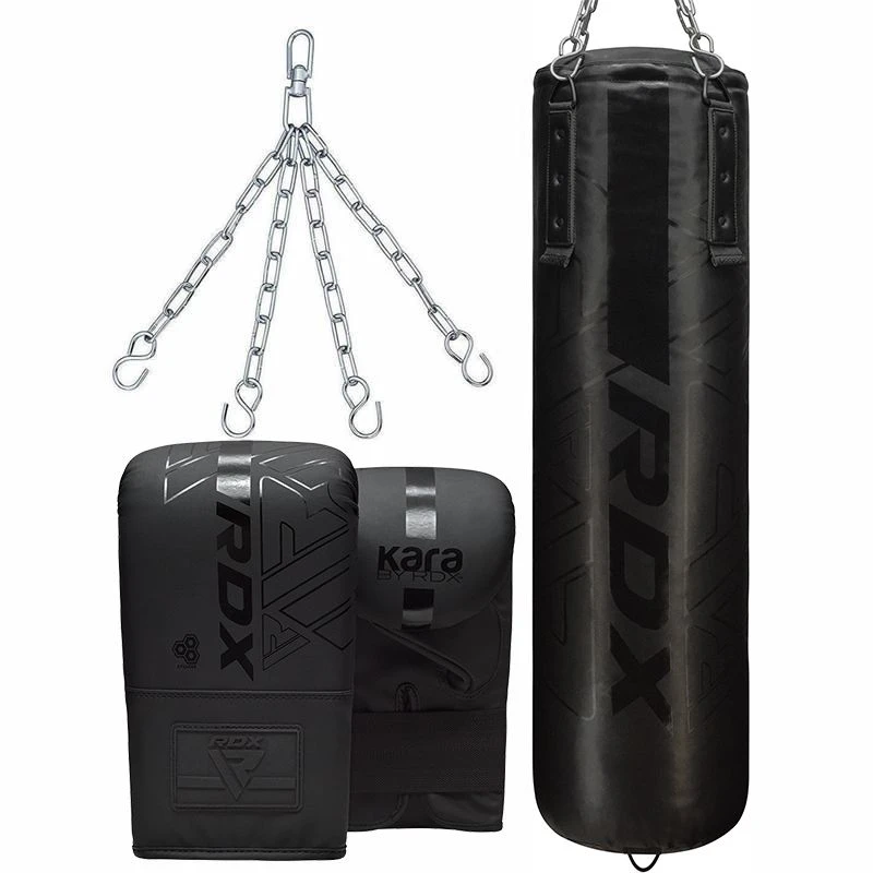 RDX SPORTS RDX F6 KARA 4ft / 5ft 3-in-1 Punch Bag & Bag Gloves Set - Image 2