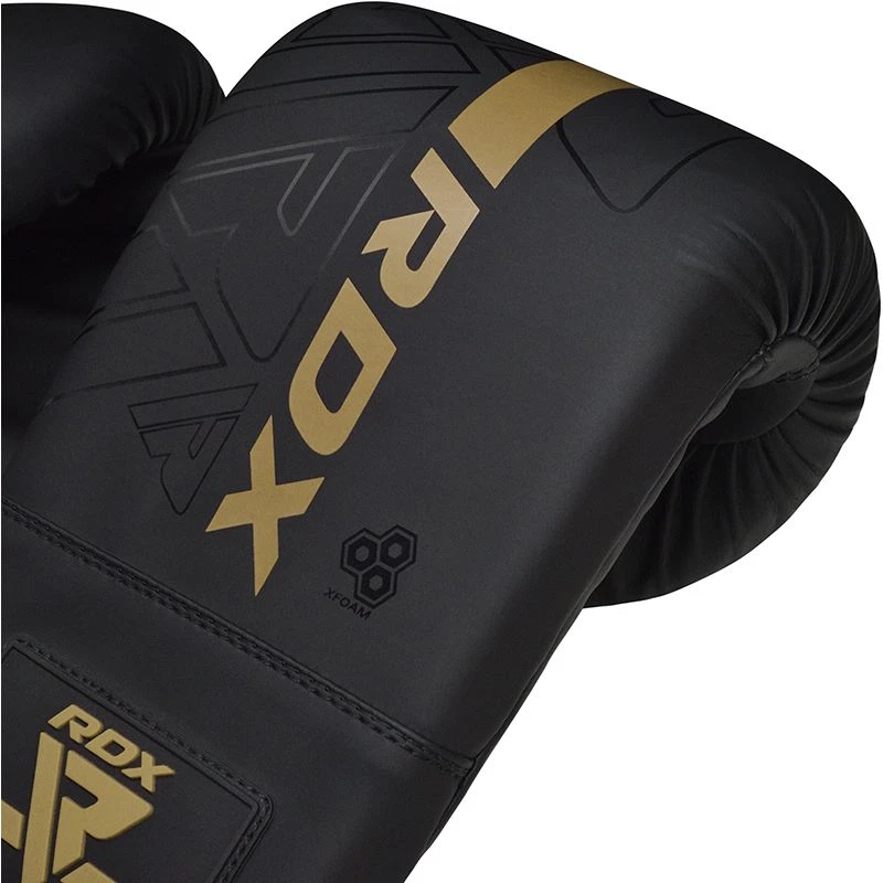 RDX SPORTS RDX F6 KARA Bag Gloves 4oz Black 6 RDX SPORTS RDX F6 KARA Bag Gloves 4oz Black - Image 6