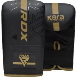 RDX SPORTS RDX F6 KARA Bag Gloves 4oz Black 15 RDX SPORTS RDX F6 KARA Bag Gloves 4oz Black -Rdxsports Shop f6 kara 4oz black golden bag gloves 3 2 1