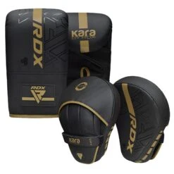 RDX SPORTS RDX F6 KARA Bag Mitts & Focus Pads 12 RDX SPORTS RDX F6 KARA Bag Mitts & Focus Pads -Rdxsports Shop f6 kara 4oz black golden bag gloves 4 4
