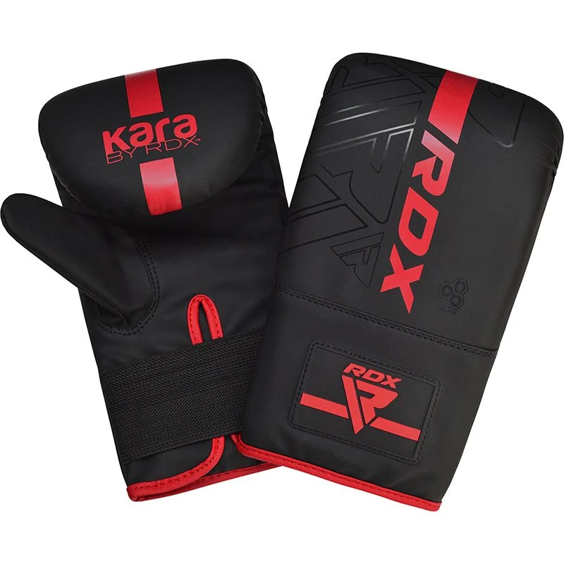 RDX SPORTS RDX F6 KARA Bag Gloves 4oz Black 11 RDX SPORTS RDX F6 KARA Bag Gloves 4oz Black - Image 11