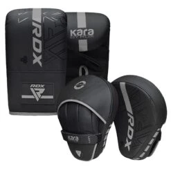 RDX SPORTS RDX F6 KARA Bag Mitts & Focus Pads 18 RDX SPORTS RDX F6 KARA Bag Mitts & Focus Pads -Rdxsports Shop f6 kara 4oz black silver bag gloves 4 3