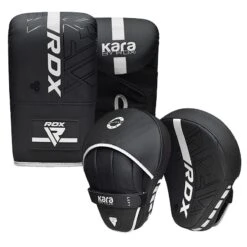RDX SPORTS RDX F6 KARA Bag Mitts & Focus Pads 19 RDX SPORTS RDX F6 KARA Bag Mitts & Focus Pads -Rdxsports Shop f6 kara 4oz black white bag gloves 4 3