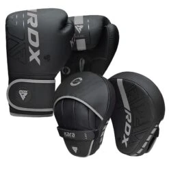 RDX SPORTS RDX F6 KARA Boxing Gloves & Focus Pads 18 RDX SPORTS RDX F6 KARA Boxing Gloves & Focus Pads -Rdxsports Shop f6 kara blac silver 10oz boxing gloves 4