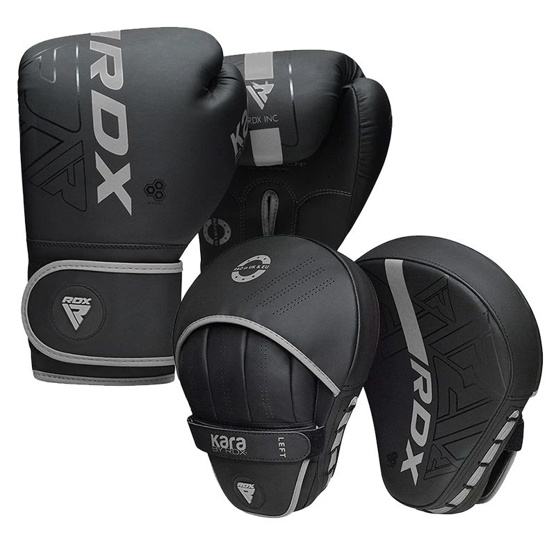 RDX SPORTS RDX F6 Kids 6oz KARA Boxing Gloves & Focus Pads 11 RDX SPORTS RDX F6 Kids 6oz KARA Boxing Gloves & Focus Pads - Image 11