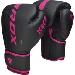 RDX SPORTS RDX F6 Kara Boxing Training Gloves For Women -Rdxsports Shop f6 kara boxing training gloves black pink 2 1 1