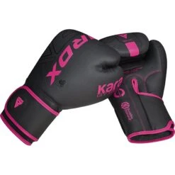RDX SPORTS RDX F6 Kara Boxing Training Gloves For Women -Rdxsports Shop f6 kara boxing training gloves black pink 6 3 1