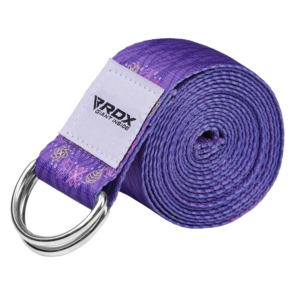 RDX SPORTS RDX F7 D-Ring Steel Buckle Cotton Yoga Strap 1 RDX SPORTS RDX F7 D-Ring Steel Buckle Cotton Yoga Strap