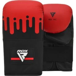 RDX SPORTS RDX F9 Bag Gloves Red & Black