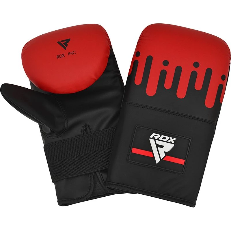 RDX SPORTS RDX F9 Bag Gloves Red & Black 4 RDX SPORTS RDX F9 Bag Gloves Red & Black - Image 4