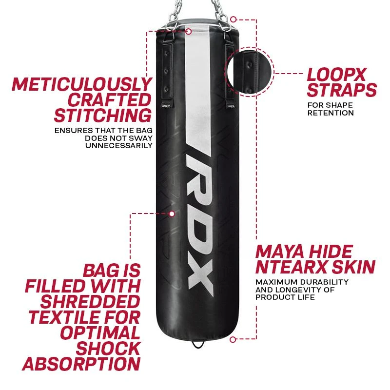 RDX SPORTS RDX F6 4ft / 5ft 2-in-1 KARA Training Punching Bag Set 2 RDX SPORTS RDX F6 4ft / 5ft 2-in-1 KARA Training Punching Bag Set - Image 2