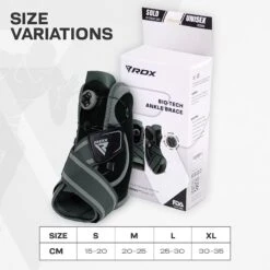 RDX SPORTS RDX FT Bio Tech Brace Support For Sprained Ankle With FlexDIAL 13 RDX SPORTS RDX FT Bio Tech Brace Support For Sprained Ankle With FlexDIAL -Rdxsports Shop ft bio tech brace support for sprained ankle with flexdial 8