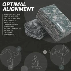 RDX SPORTS RDX GB EVA Foam High Density Non-Slips Yoga Block -Rdxsports Shop gb yoga blocks 5