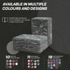 RDX SPORTS RDX GB EVA Foam High Density Non-Slips Yoga Block -Rdxsports Shop gb yoga blocks 6