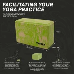RDX SPORTS RDX GN EVA Foam High Density Non-Slips Yoga Block 14 RDX SPORTS RDX GN EVA Foam High Density Non-Slips Yoga Block -Rdxsports Shop gnw yoga block 7