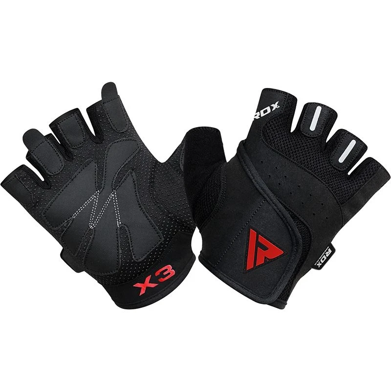 RDX SPORTS RDX S2 Half Finger Padded Bodybuilding Workout Gym Gloves 5 RDX SPORTS RDX S2 Half Finger Padded Bodybuilding Workout Gym Gloves - Image 5