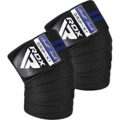 RDX SPORTS RDX KR11 GYM KNEE WRAP 24 RDX SPORTS RDX KR11 GYM KNEE WRAP -Rdxsports Shop gym knee wrap r11 blue 1