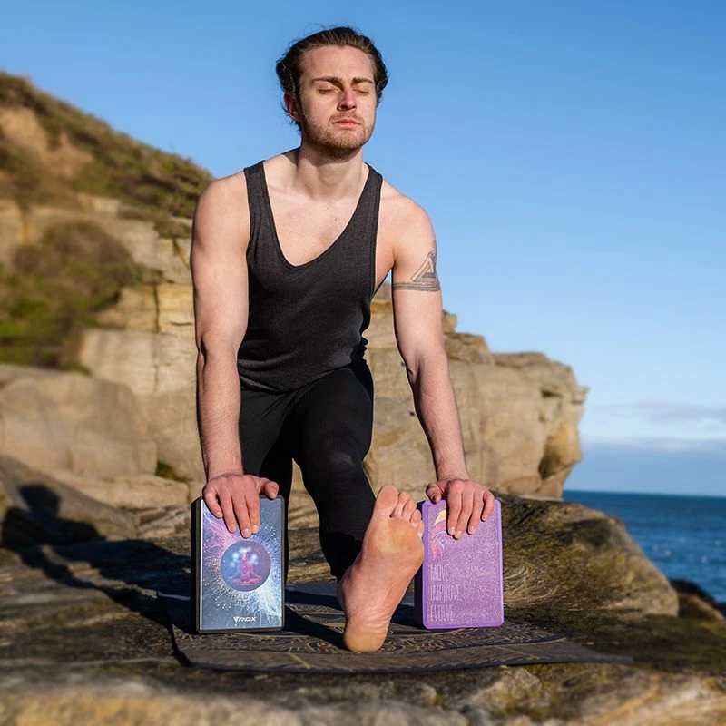 RDX SPORTS RDX D5 High Density EVA Foam Yoga Blocks Non-Slip Brick 2 RDX SPORTS RDX D5 High Density EVA Foam Yoga Blocks Non-Slip Brick - Image 2