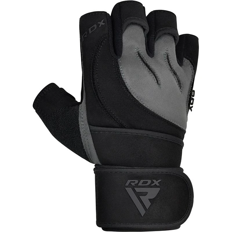 RDX SPORTS RDX L4 Open Finger Weightlifting Gym Gloves 5 RDX SPORTS RDX L4 Open Finger Weightlifting Gym Gloves - Image 5