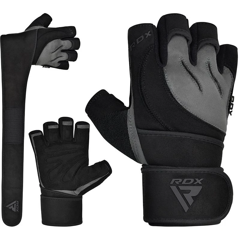 RDX SPORTS RDX L4 Open Finger Weightlifting Gym Gloves 1 RDX SPORTS RDX L4 Open Finger Weightlifting Gym Gloves