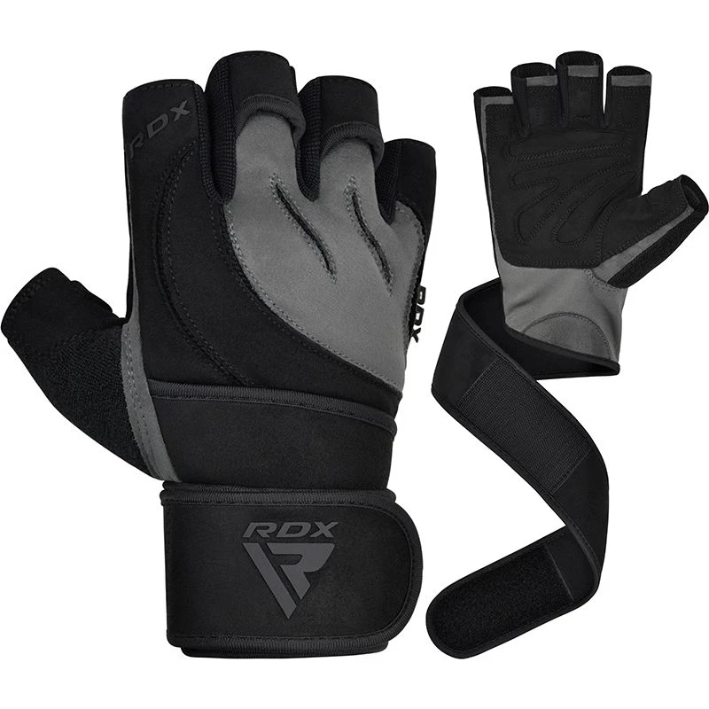 RDX SPORTS RDX L4 Open Finger Weightlifting Gym Gloves 9 RDX SPORTS RDX L4 Open Finger Weightlifting Gym Gloves - Image 9