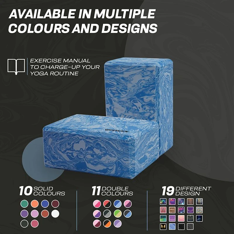 RDX SPORTS RDX LU EVA Foam High Density Non-Slips Yoga Block 6 RDX SPORTS RDX LU EVA Foam High Density Non-Slips Yoga Block - Image 6