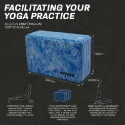 RDX SPORTS RDX LU EVA Foam High Density Non-Slips Yoga Block 14 RDX SPORTS RDX LU EVA Foam High Density Non-Slips Yoga Block -Rdxsports Shop lu yoga blocks 7