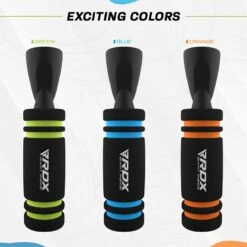 RDX SPORTS RDX X2 Adjustable 10.3ft Non-Slip Memory Foam Soft Handles Jump Rope 19 RDX SPORTS RDX X2 Adjustable 10.3ft Non-Slip Memory Foam Soft Handles Jump Rope -Rdxsports Shop memory foam anti slip handles adjustable skipping rope orange 6 1