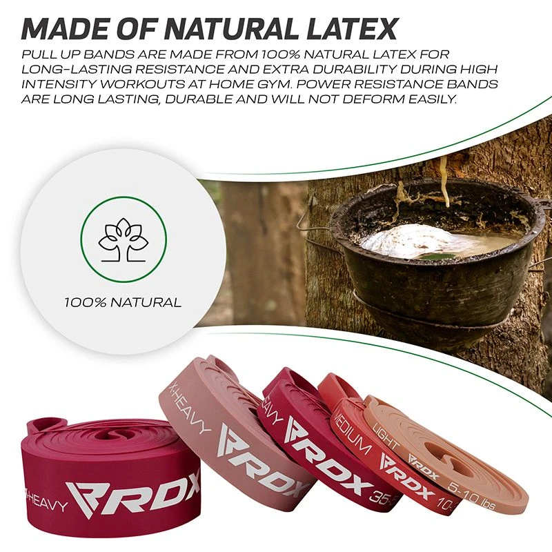 RDX SPORTS RDX MP 5-in-1 Pull Up Assist & Body Stretching Bands For Training 4 RDX SPORTS RDX MP 5-in-1 Pull Up Assist & Body Stretching Bands For Training - Image 4