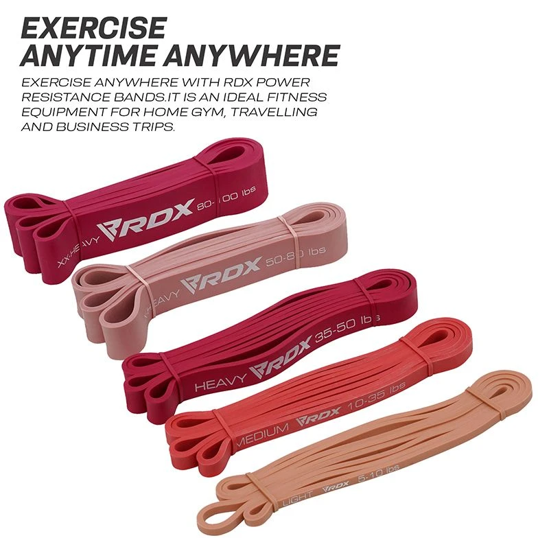 RDX SPORTS RDX MP 5-in-1 Pull Up Assist & Body Stretching Bands For Training 5 RDX SPORTS RDX MP 5-in-1 Pull Up Assist & Body Stretching Bands For Training - Image 5