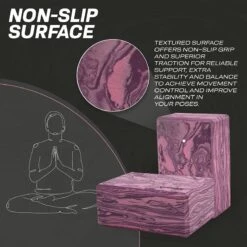 RDX SPORTS RDX MP EVA Foam High Density Non-Slips Yoga Block -Rdxsports Shop mp yoga blocks 3
