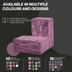 RDX SPORTS RDX MP EVA Foam High Density Non-Slips Yoga Block -Rdxsports Shop mp yoga blocks 6