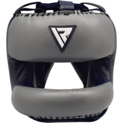 RDX SPORTS RDX O2 Full Face Nose Protection Guard Boxing Sparring Headgear Blue / Gray 9 RDX SPORTS RDX O2 Full Face Nose Protection Guard Boxing Sparring Headgear Blue / Gray -Rdxsports Shop o2 professional head guard 3
