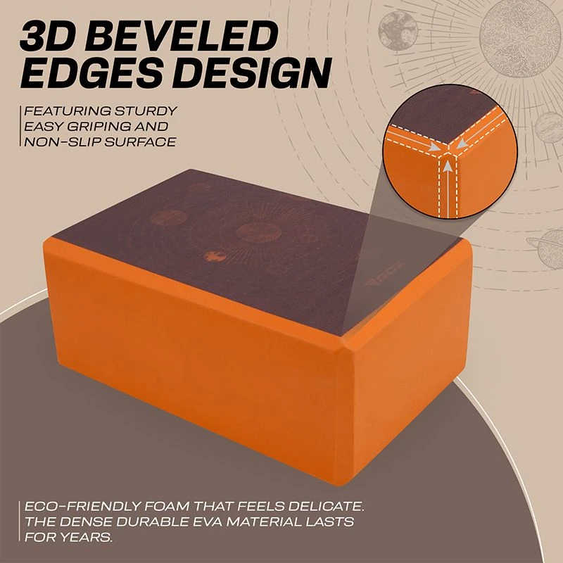 RDX SPORTS RDX D1 High Density EVA Foam Yoga Blocks Non-Slip Brick 8 RDX SPORTS RDX D1 High Density EVA Foam Yoga Blocks Non-Slip Brick - Image 8