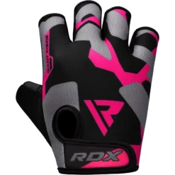 RDX SPORTS RDX F6 Half Finger Ladies Weightlifting Fitness Gym Gloves -Rdxsports Shop pink f6 fitness glovess 2