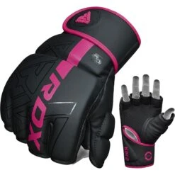 RDX SPORTS RDX F6 KARA MMA Grappling Gloves 19 RDX SPORTS RDX F6 KARA MMA Grappling Gloves -Rdxsports Shop pink kara mma grappling gloves 1