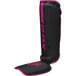 RDX SPORTS RDX F6 KARA MMA Shin Instep Guards 16 RDX SPORTS RDX F6 KARA MMA Shin Instep Guards -Rdxsports Shop pink kara protective shin guard 3 4