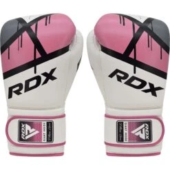 RDX SPORTS RDX F7 Women Training Boxing Gloves Pink / White -Rdxsports Shop pink training boxing gloves 8