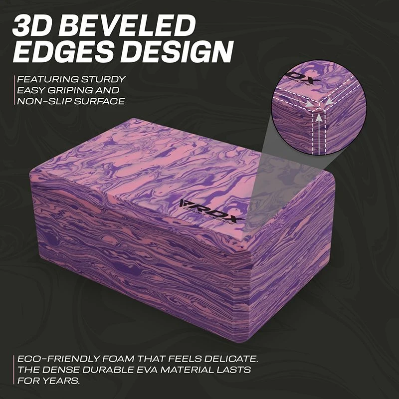 RDX SPORTS RDX PP EVA Foam High Density Non-Slips Yoga Block 9 RDX SPORTS RDX PP EVA Foam High Density Non-Slips Yoga Block - Image 9