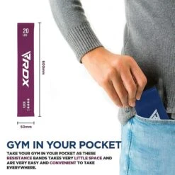 RDX SPORTS RDX PR 5-in-1 Pull Up Assist & Body Stretching Bands For Resistance Training -Rdxsports Shop pr pull up assist body stretching bands 4