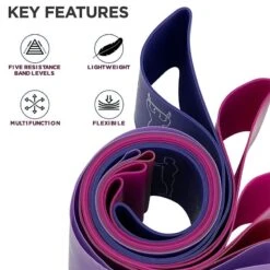 RDX SPORTS RDX PR 5-in-1 Pull Up Assist & Body Stretching Bands For Resistance Training -Rdxsports Shop pr pull up assist body stretching bands 7